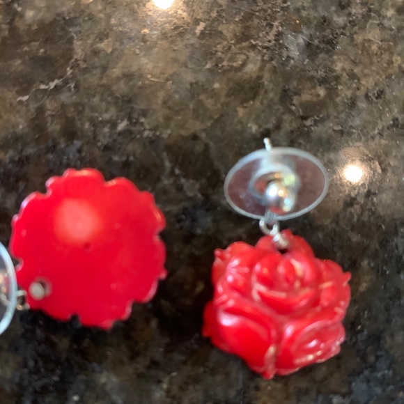 Turquoise earrings - Picture 2 of 2